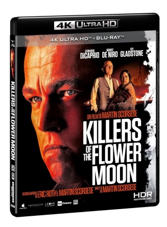 Locandina italiana DVD e BLU RAY Killers of the Flower Moon 